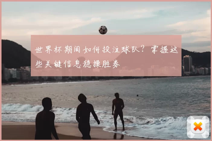 世界杯期间如何投注球队？掌握这些关键信息稳操胜券