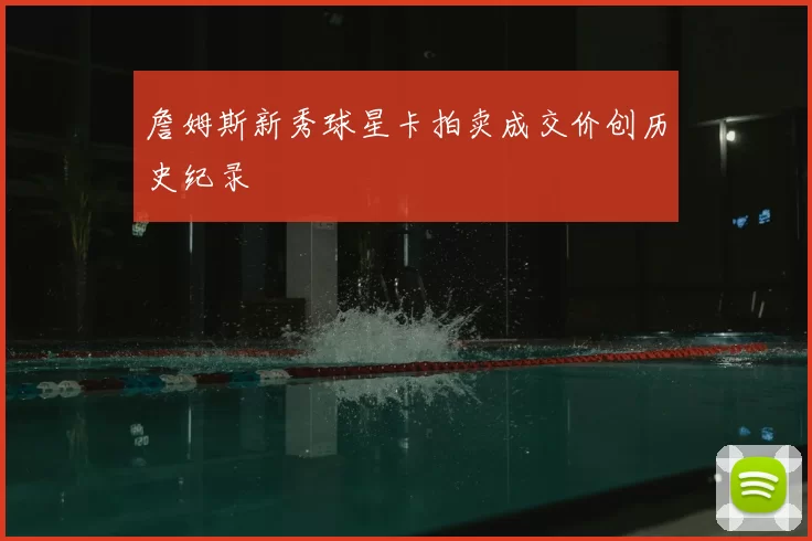 詹姆斯新秀球星卡拍卖成交价创历史纪录